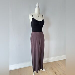 Athleta Chocolate Brown Ankle Length Pants